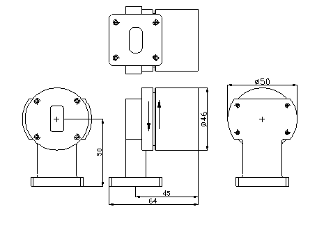 Ku Band L Type Waveguide Rotary Joint.png